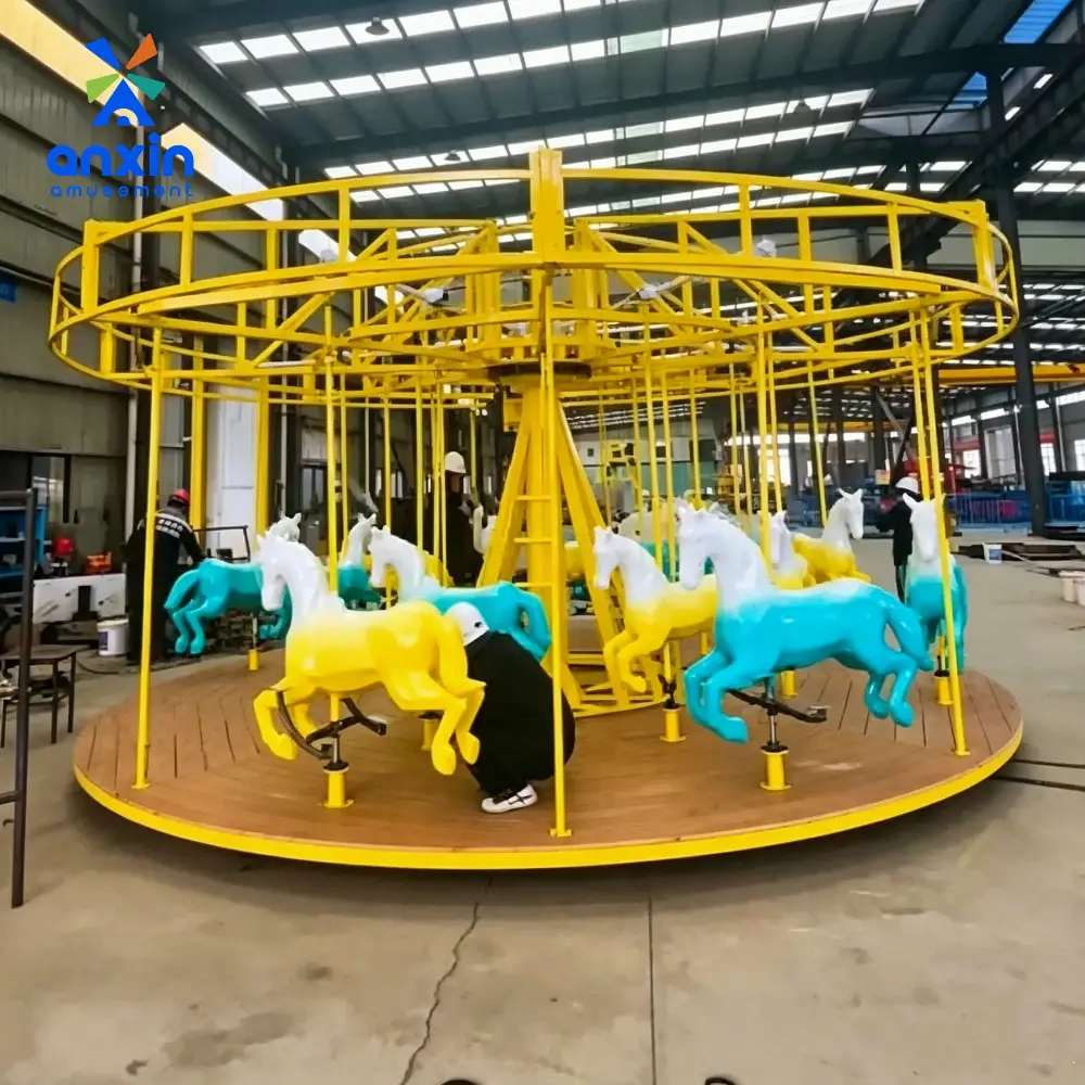 Customizable Carousel Ride | Themed Merry-Go-Round & Bespoke Animal Design for All Ages