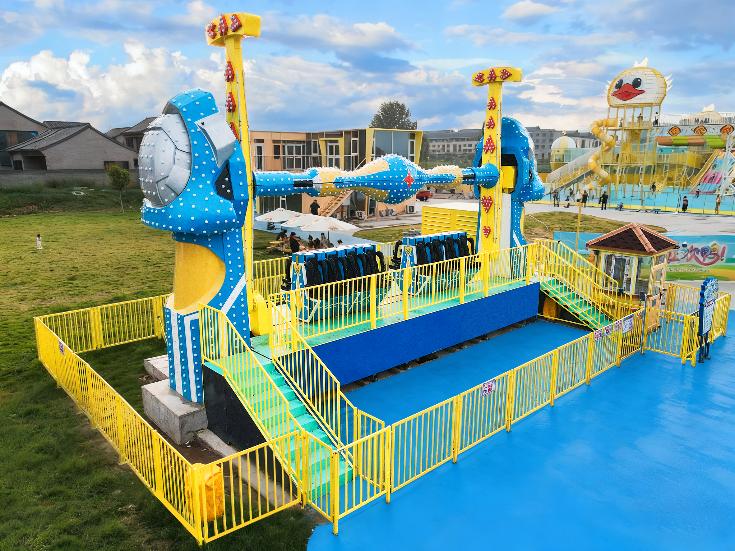 complete amusement park equipment package