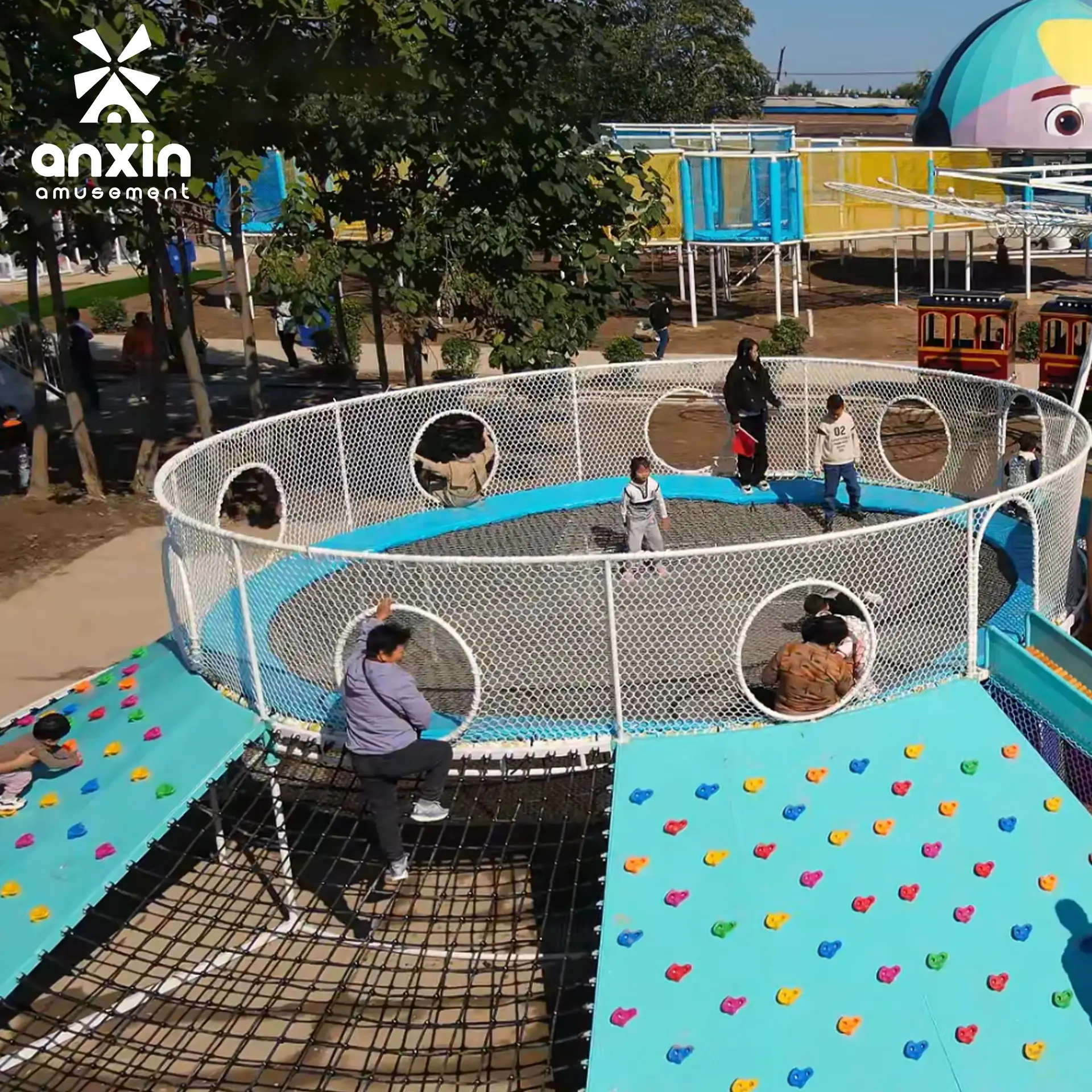 Sky Net Climbing Frame