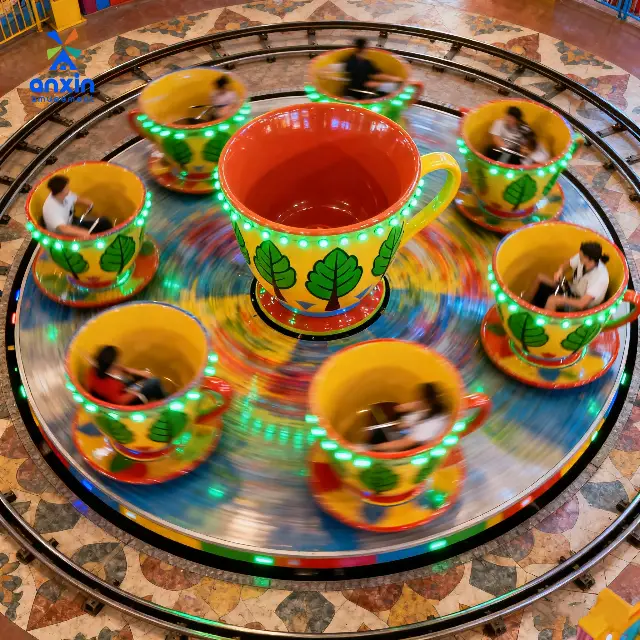 Night Glow Ocean Teacup Ride