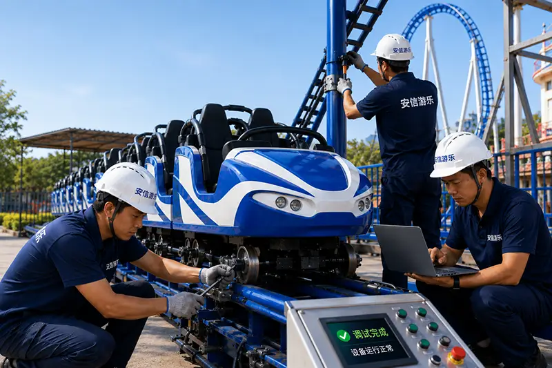 Amusement equipment maintenance services