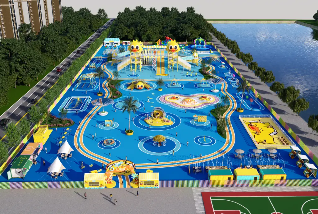 Non-powered amusement park