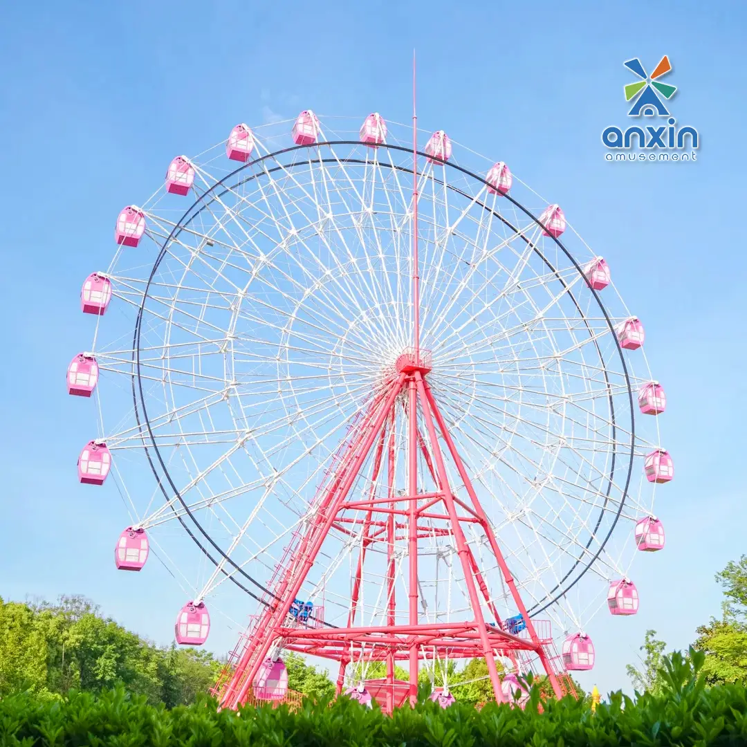 Giant Ferris Wheel Ride | Custom Observation Wheel Amusement Equipment | Outdoor Theme Park Attraction
