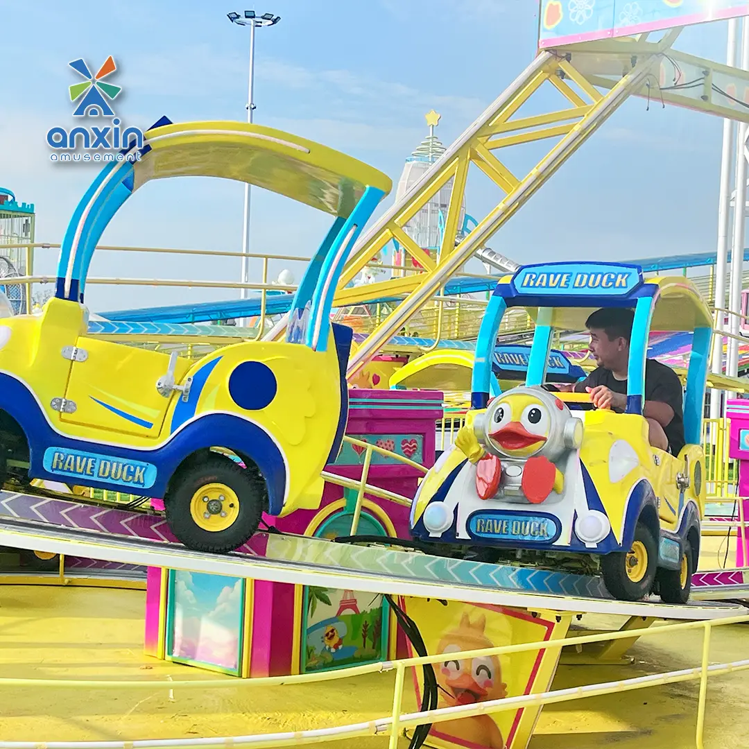 RAVE DUCK Mini Loop Coaster (With Fence)