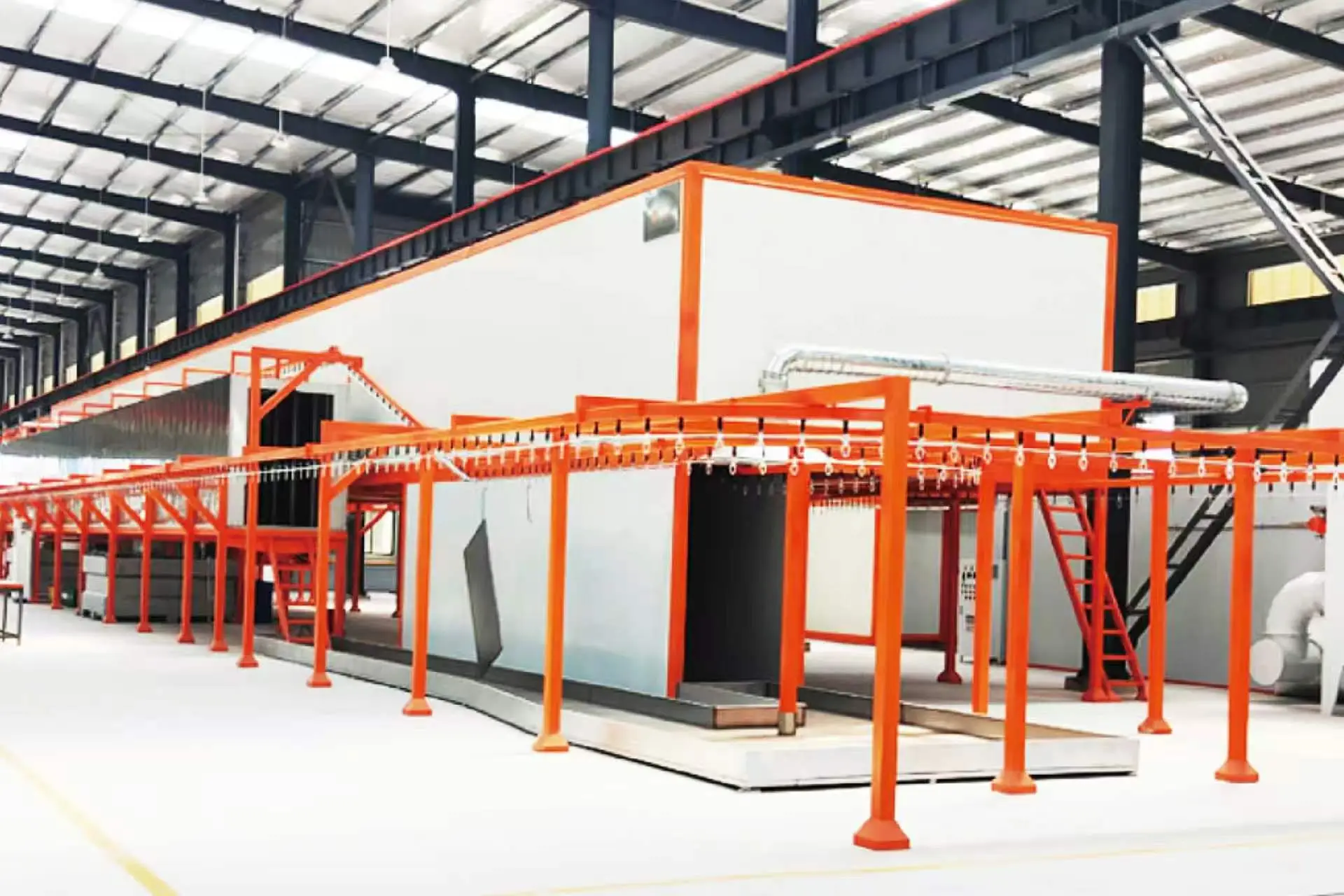 producting line of amusement rides
