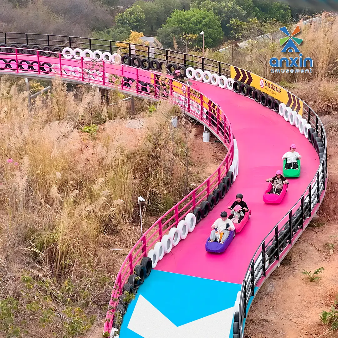 High-Capacity Mountain Scooter | Fast-Loading Gravity Ride | Efficient Scenic Area Attraction
