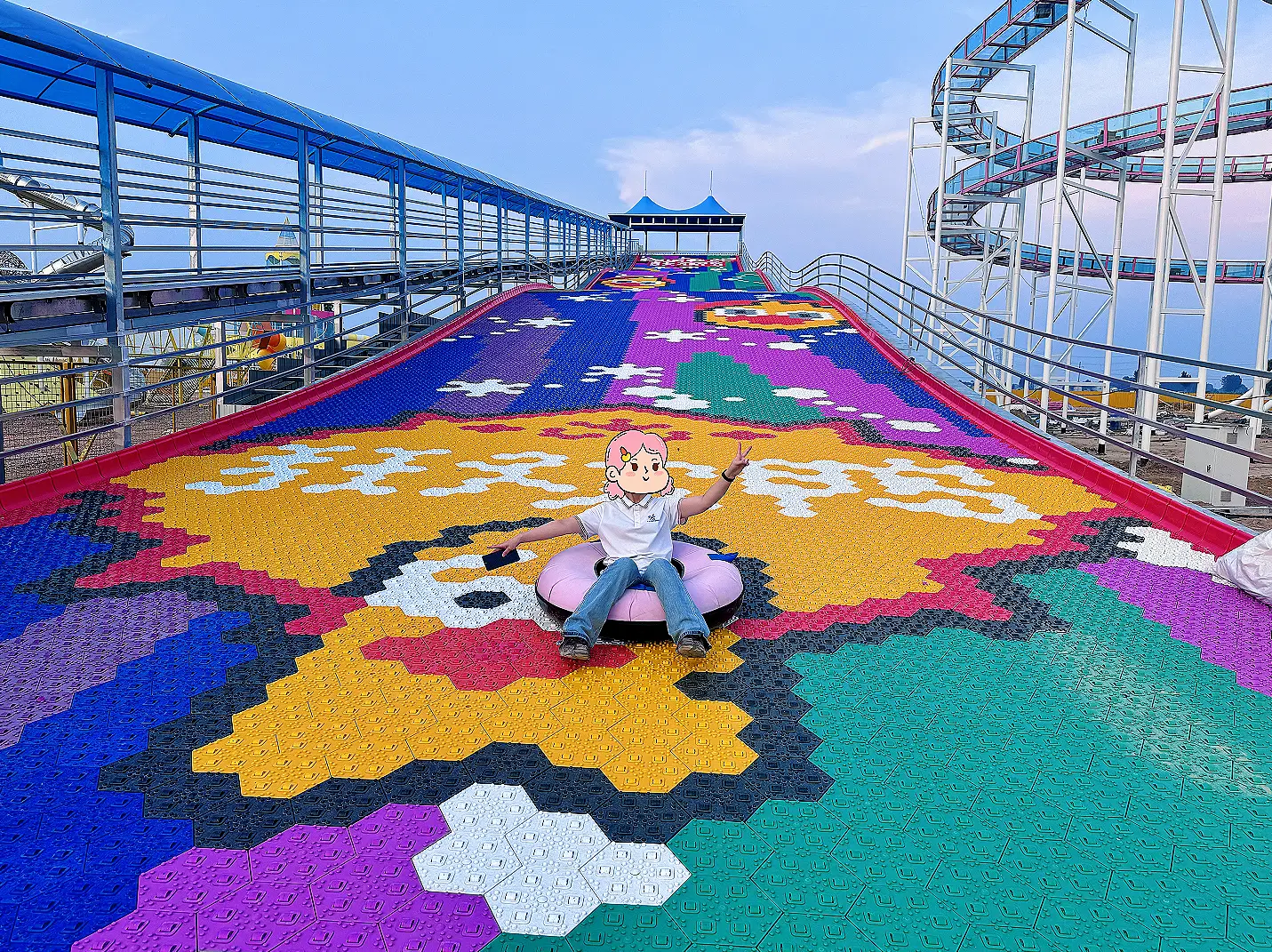 rainbow slide rides