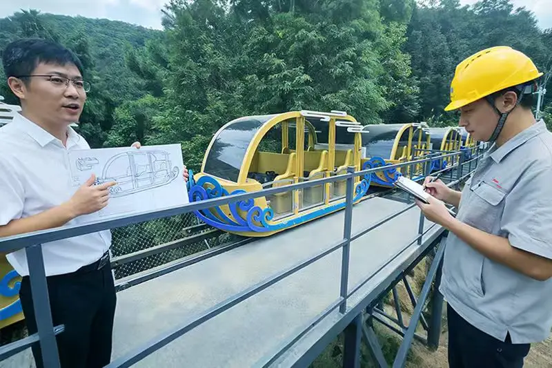 Amusement equipment maintenance services