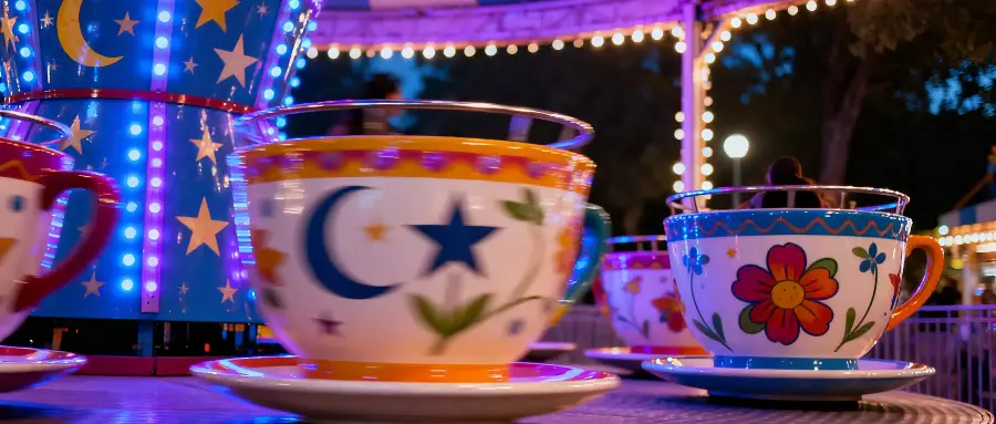 Cartoon Character Teacup Ride