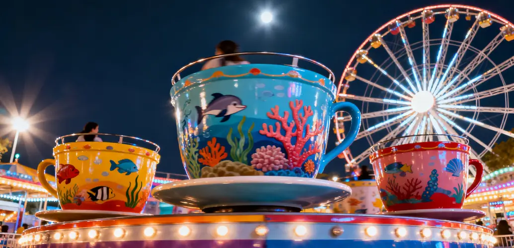 spin cup rides