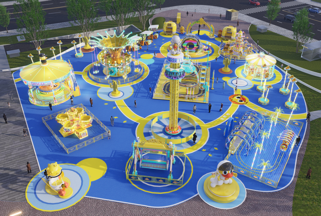 Non-powered amusement park