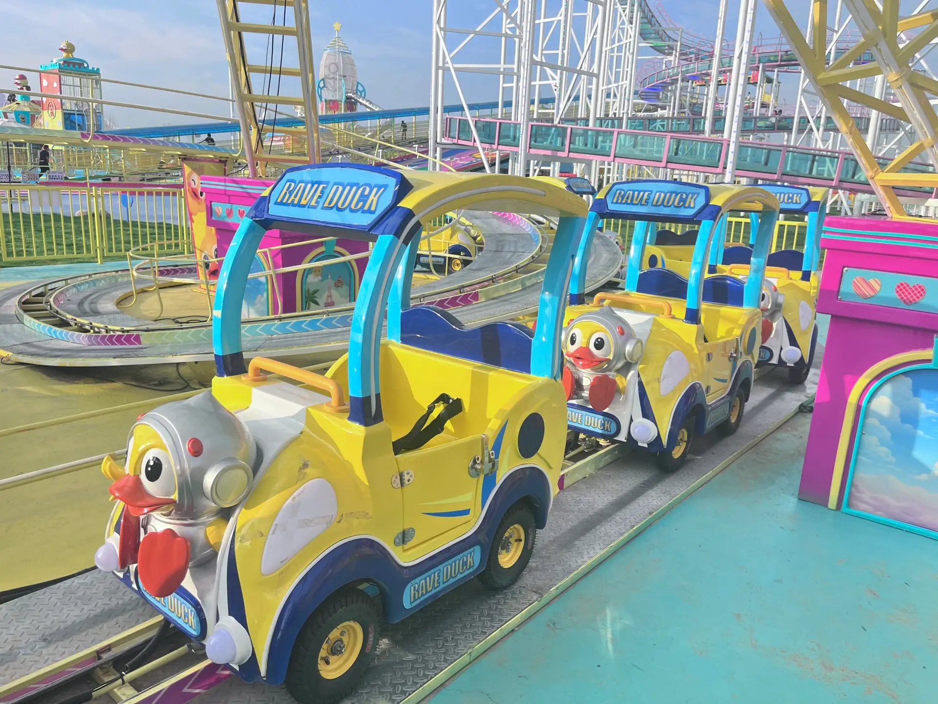 Mini Shuttle Kiddie Roller Coaster