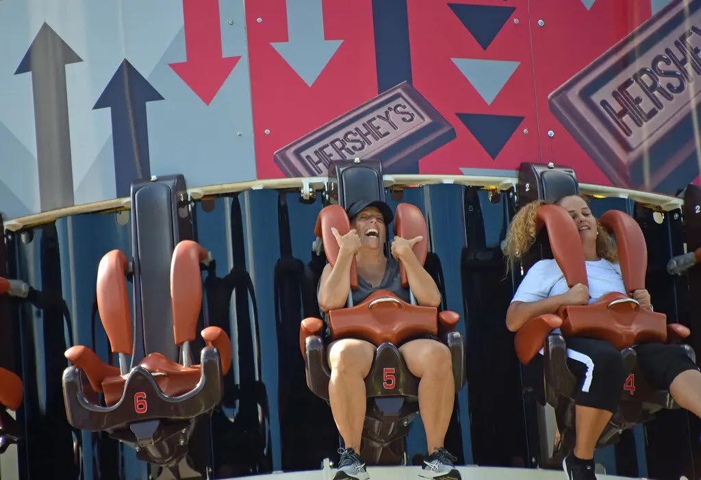 Drop Tower Circular Seating