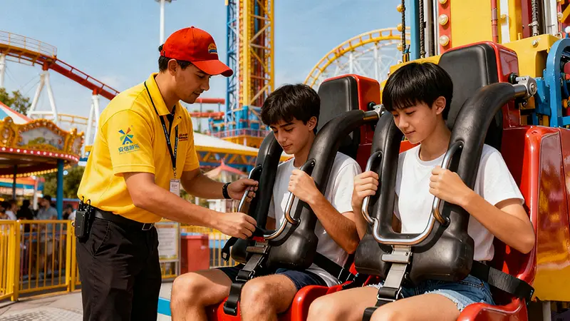 Amusement equipment operation services