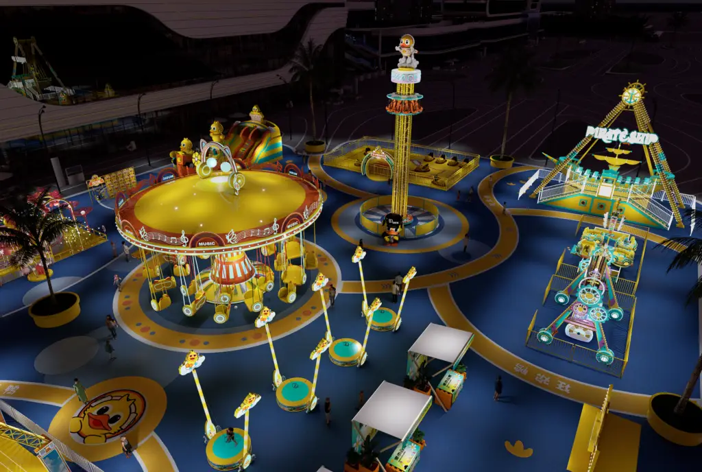 Non-powered amusement park