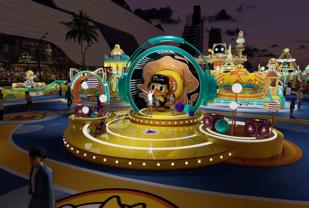 Non-powered amusement park