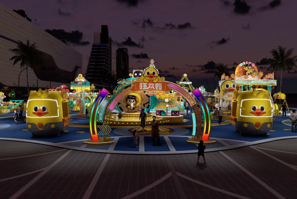 Non-powered amusement park