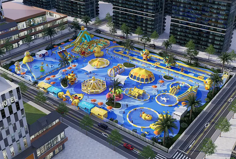 Amusement equipment case renderings