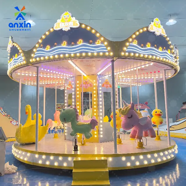 Ultimate Carousel Merry-Go-Round | Classic Thrill | Customizable & High-Capacity Amusement Equipment