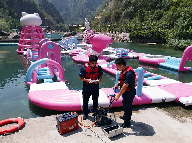 Amusement equipment maintenance services