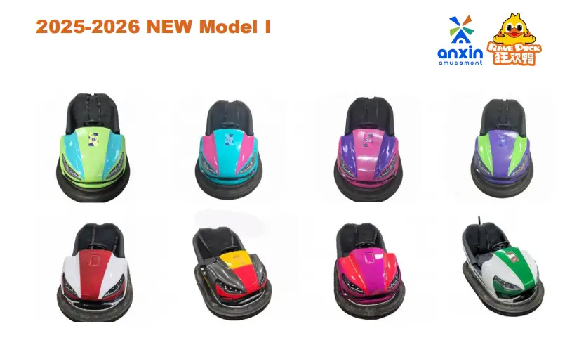 Traditional fiber glass bumper car