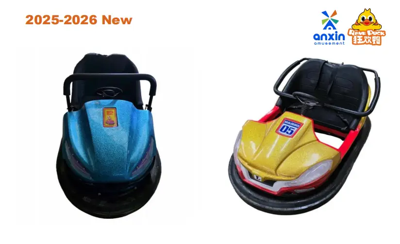 Traditional fiber glass bumper car