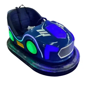 Commercial 24V Battery Bumper Cars | 500W Dual-Seat Amusement Rides