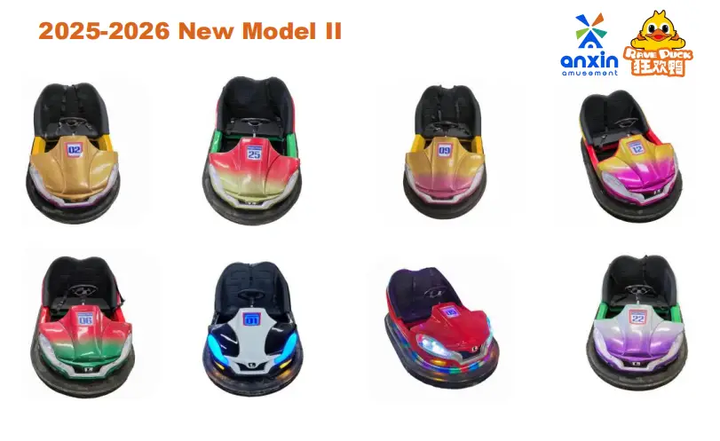 Traditional fiber glass bumper car