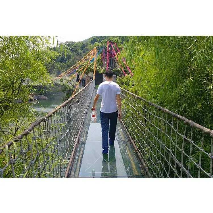 Ultimate Thrill Glass Bridge | Suspended Skywalk & Transparent Suspension Walkway