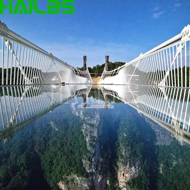 Luxury Resort Glass Skywalk | Premium Transparent Observation Bridge & Exclusive Crossing