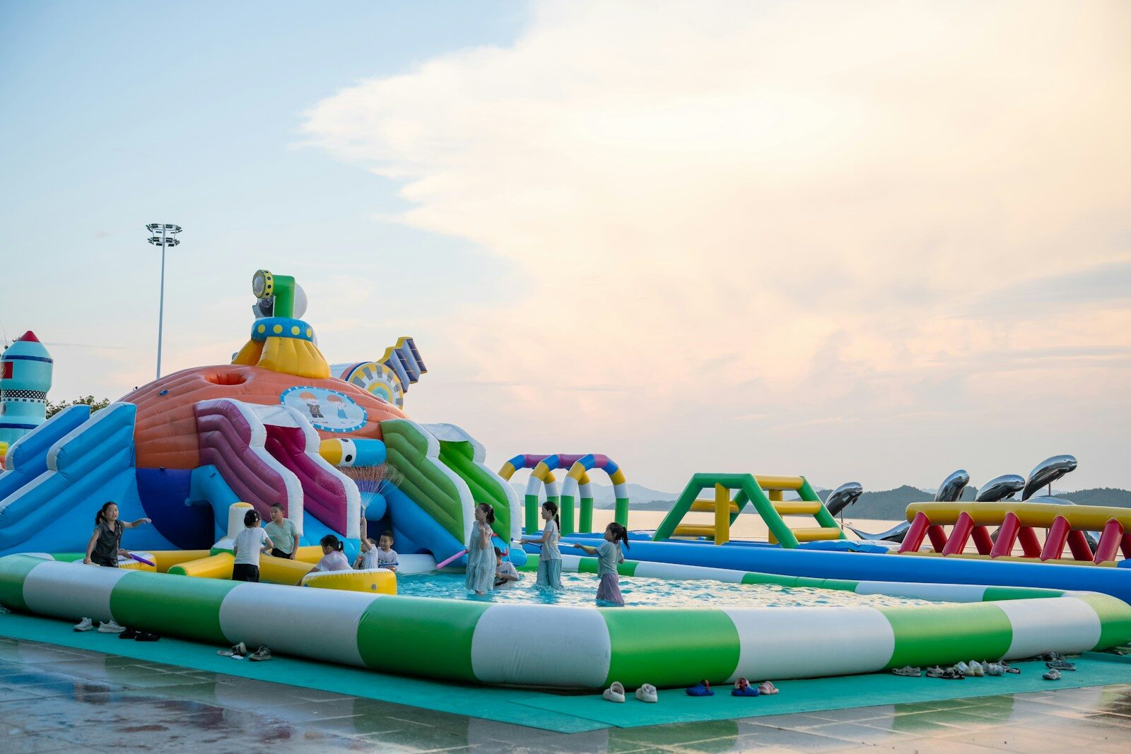 Inflatable Water Park Equipment: Operation, Safety and Maintenance Guide